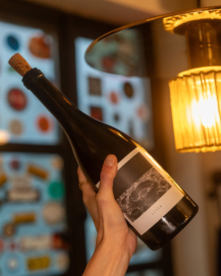 Bouteille de vin nature du Yard